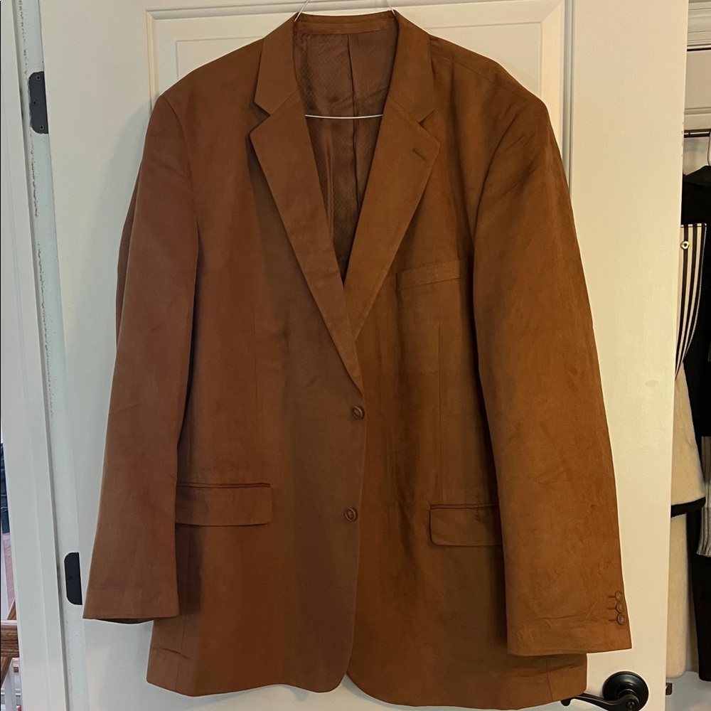 Signature Tan Sport Coat NWOT